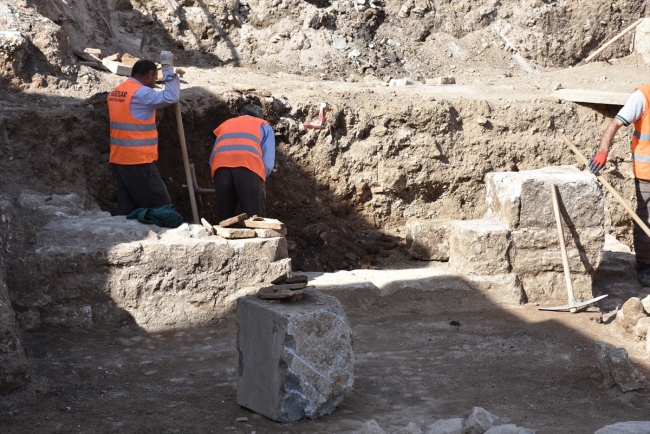 Muğla'da inşaat kazısında Geç Roma dönemine ait mekanlar bulundu